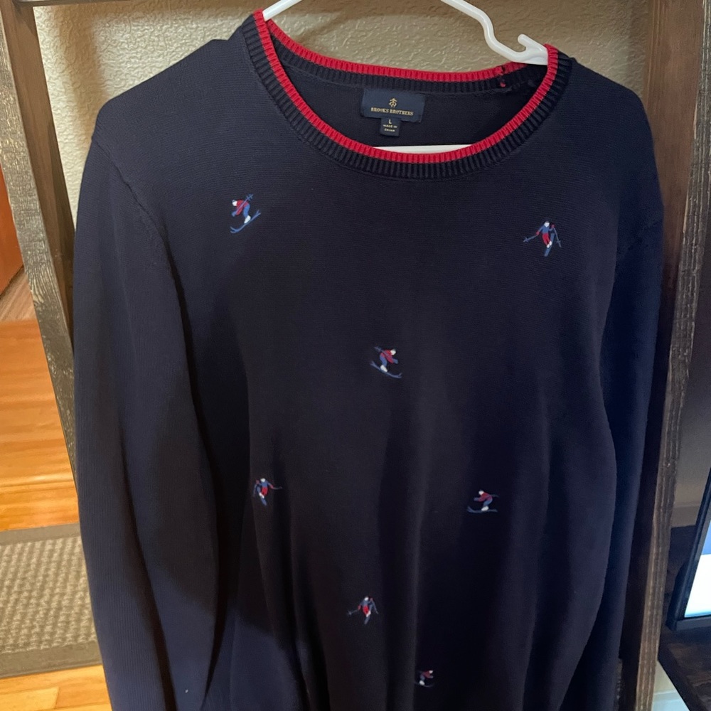Brooks brothers sweater shirt